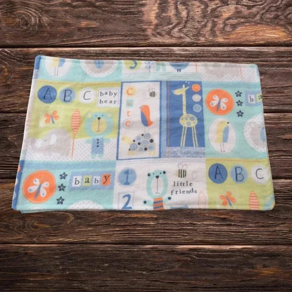 Burp Cloth, Set of 2, Flannel and Minky - Picture 2 of 7